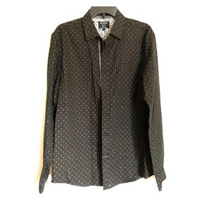 Men’s button up shirt.